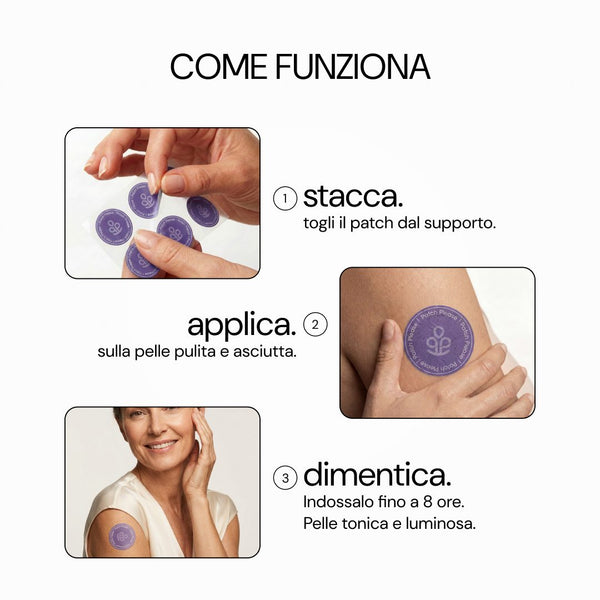 Come funziona Anti Aging Please: stacca, applica, dimentica