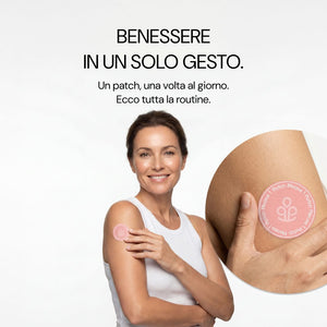 Patch alla Berberina sul braccio: benessere in un solo gesto