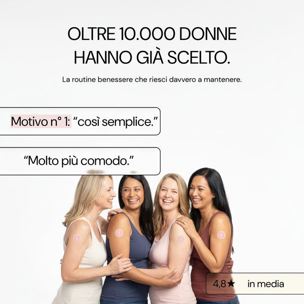 Oltre 10.000 donne hanno già scelto il patch