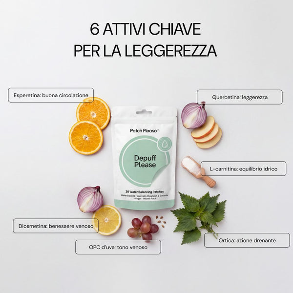 I 6 attivi di Depuff Please per la leggerezza