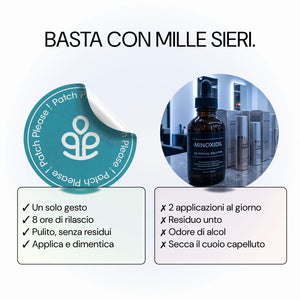 Patch Hair+ Please a confronto con i sieri per capelli