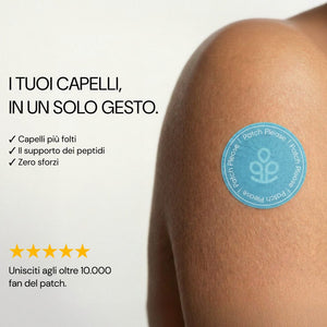Patch Hair+ Please sulla spalla: i tuoi capelli in un solo gesto