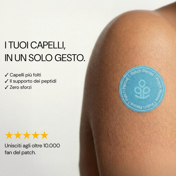 Patch Hair+ Please sulla spalla: i tuoi capelli in un solo gesto