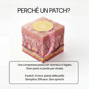 Perché un patch: i principi attivi passano attraverso la pelle