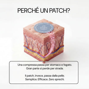 Perché un patch: i principi attivi passano attraverso la pelle