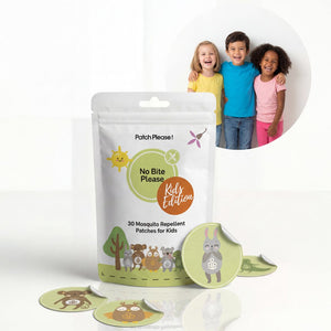 No Bite Please Kids: confezione da 30 patch antizanzare per bambini