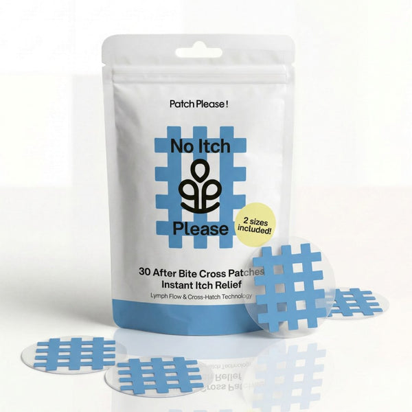 No Itch Please: confezione da 30 patch a griglia dopo la puntura