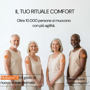 Il tuo rituale comfort: oltre 10.000 persone si muovono con più agilità