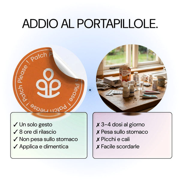 Addio al portapillole: patch a confronto con le compresse